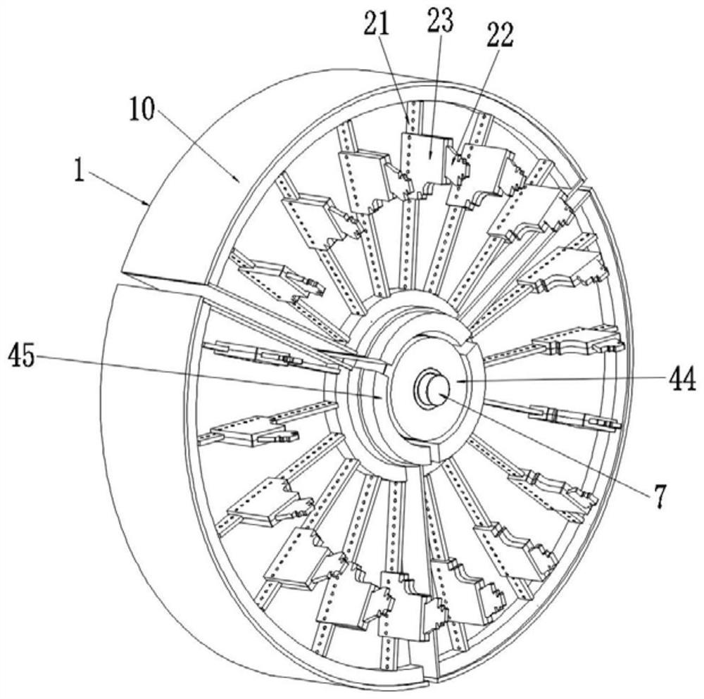 Die-free spinning machining clamp