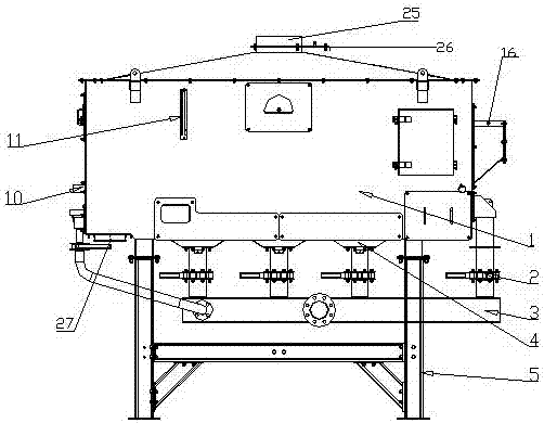 Efficient sand temperature adjuster with grading function