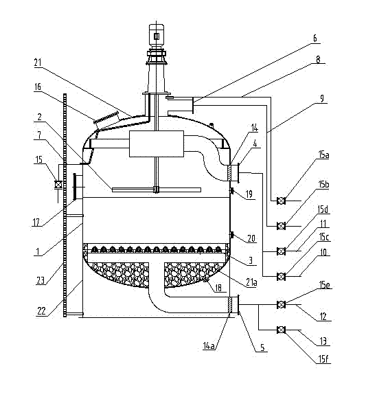 Double-way backwashing pressure filter tank and backwashing method thereof