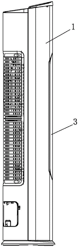 Indoor unit of floor air conditioner