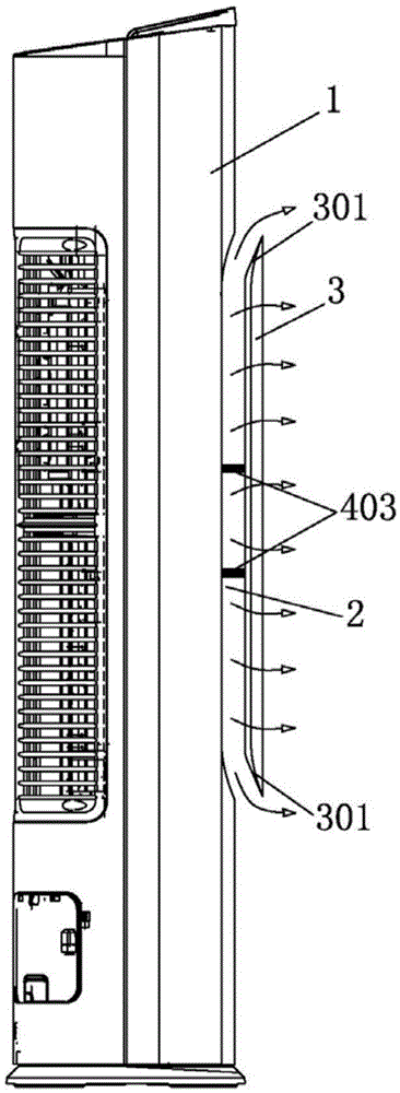 Indoor unit of floor air conditioner