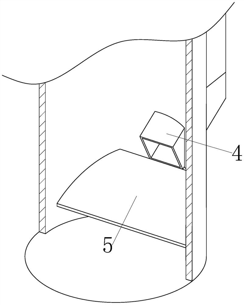 A coke oven flue gas treatment system