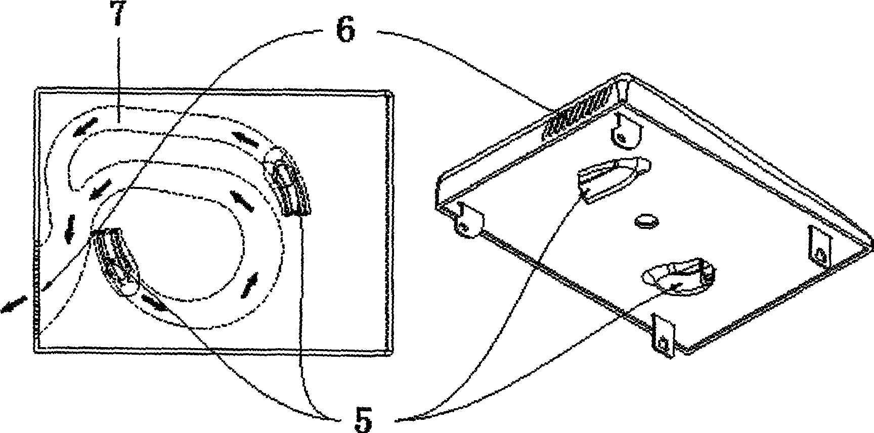 Desk type high speed centrifugal machine