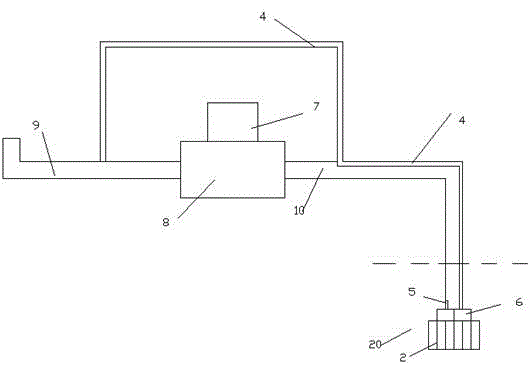 Pumping unit with connection with radial slots and galvanized central shaft