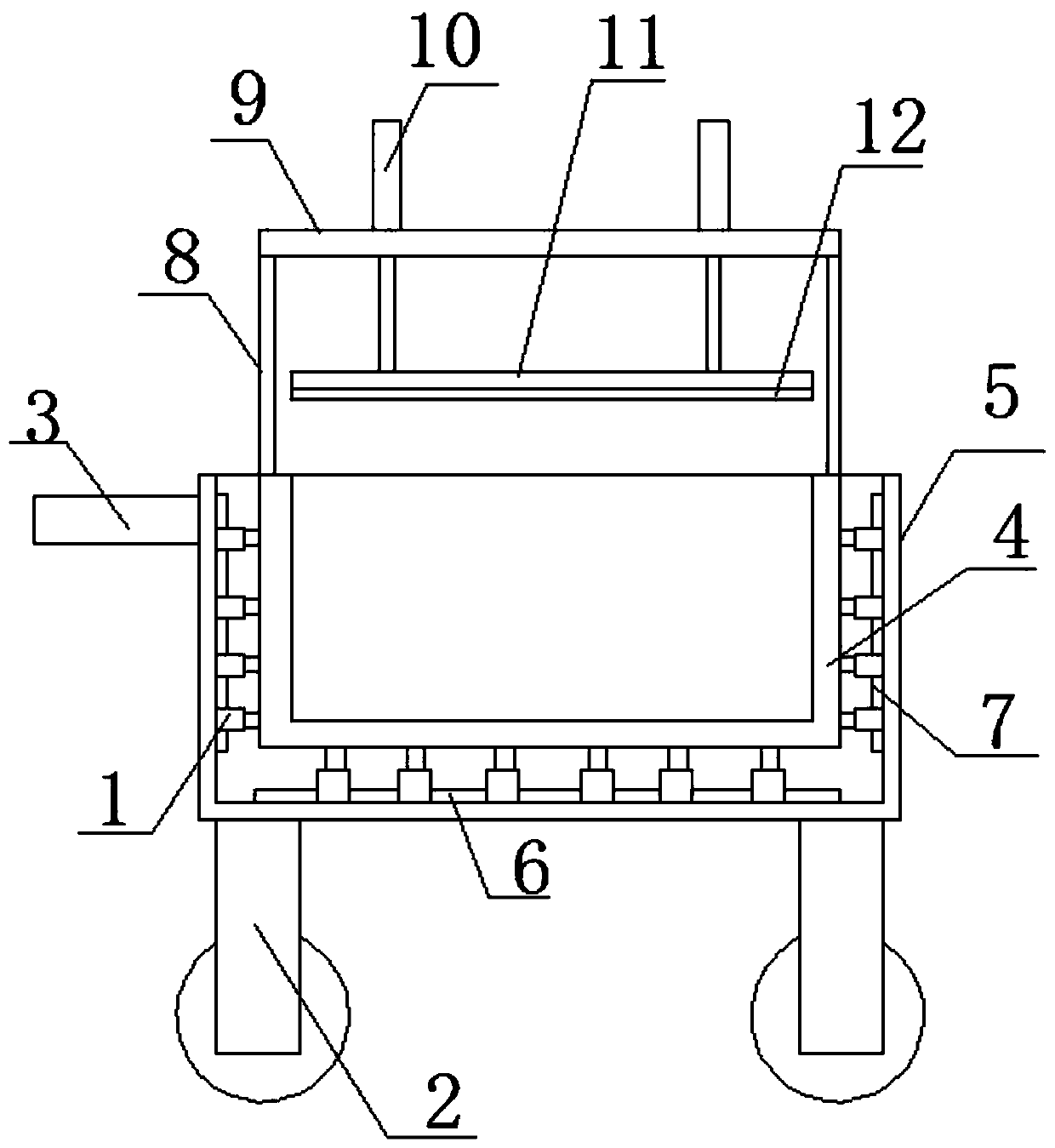 Building material transportation equipment for building