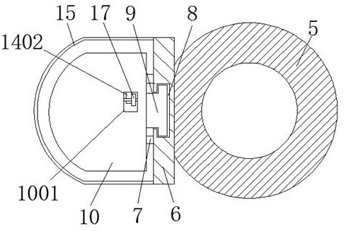 A spotlight installation device that is convenient for maintenance