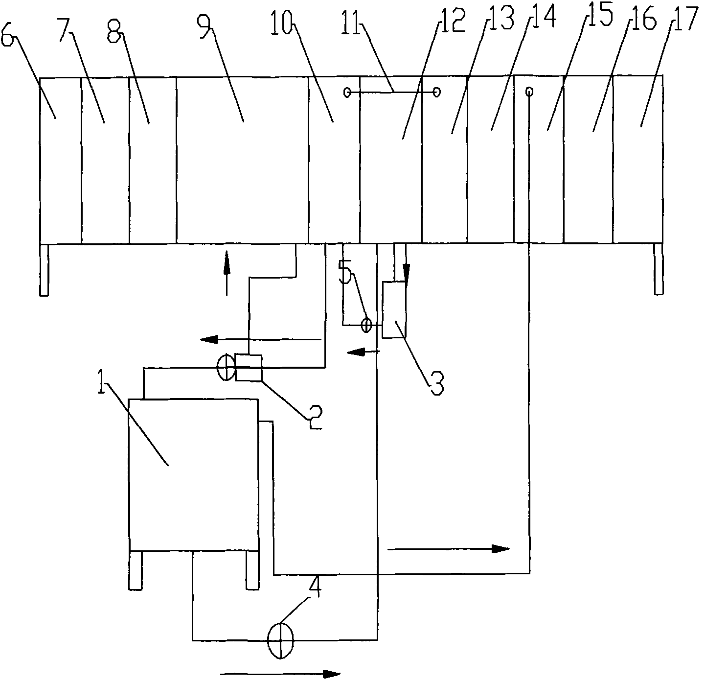 Device for coating electrophoretic paint on cathode made of neodymium-iron-boron magnetic material under condition of zero emission and electrophoretic coating method