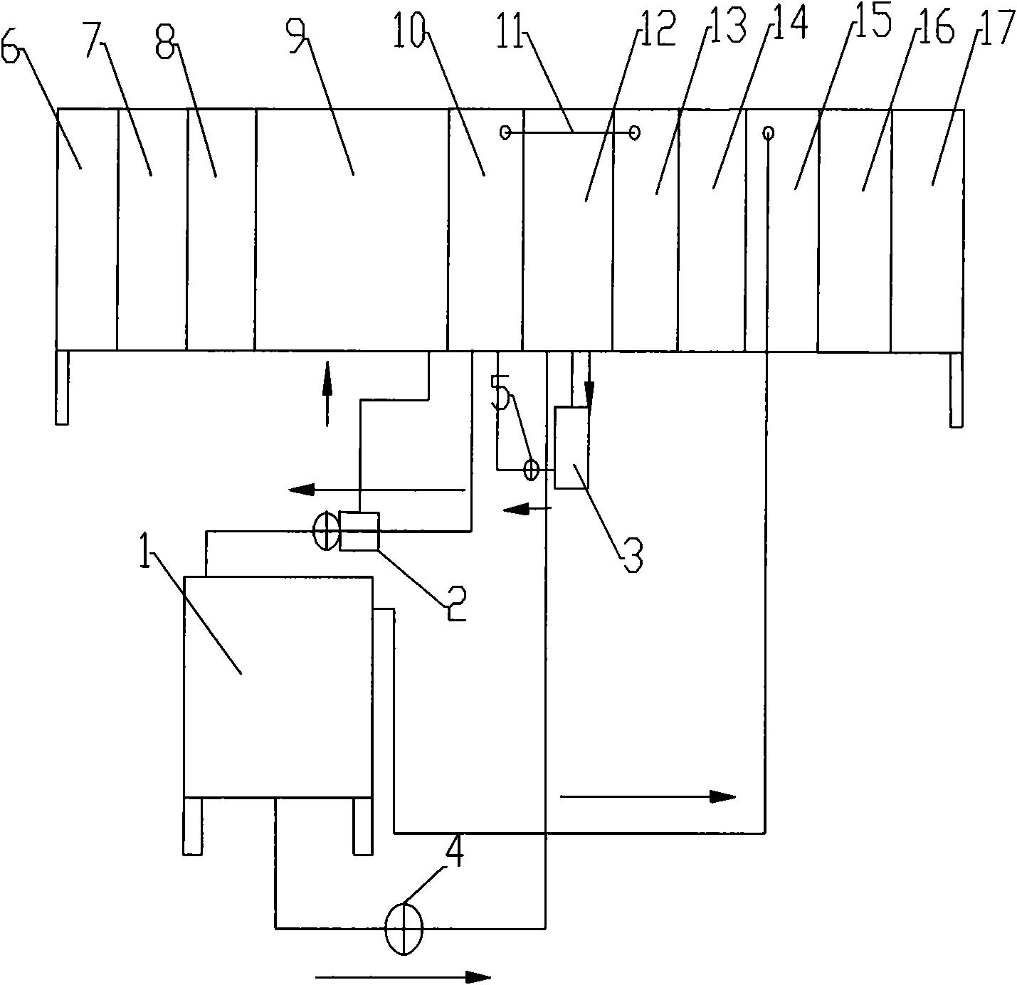 Device for coating electrophoretic paint on cathode made of neodymium-iron-boron magnetic material under condition of zero emission and electrophoretic coating method