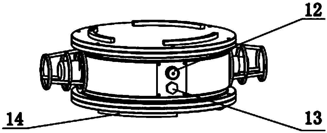 A combined submarine seismic acquisition node and its application method