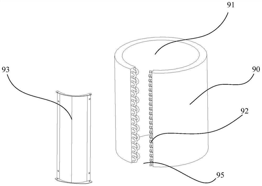 Air-conditioning cabinet and air outlet control method of air-conditioning cabinet