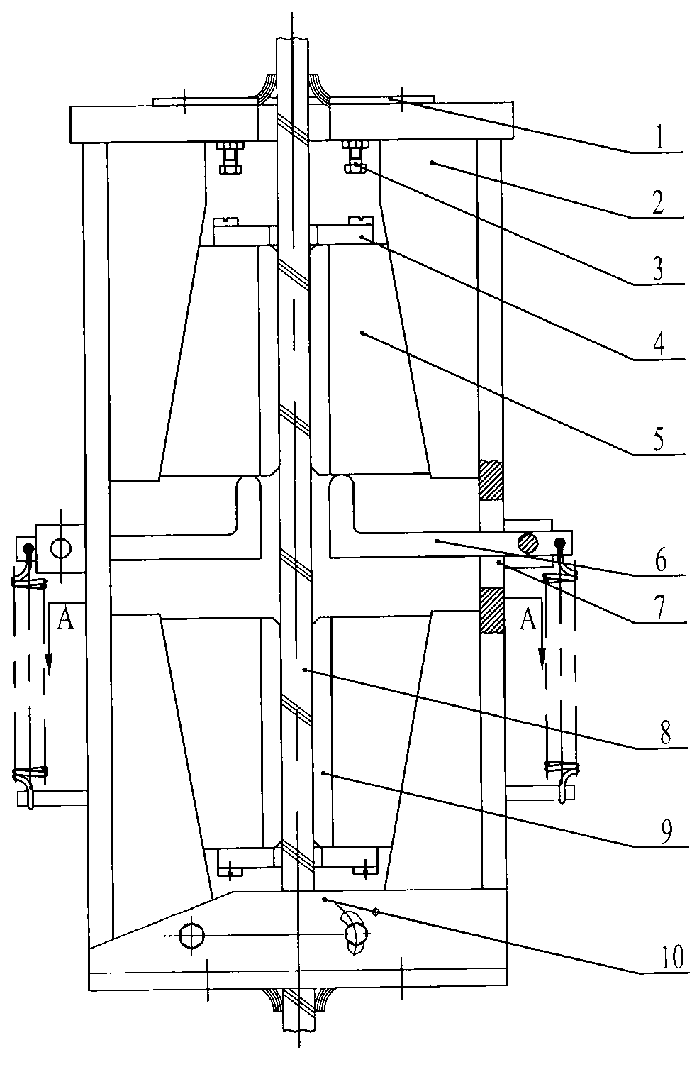 Electromagnetic wedge-shaped bidirectional rope gripper