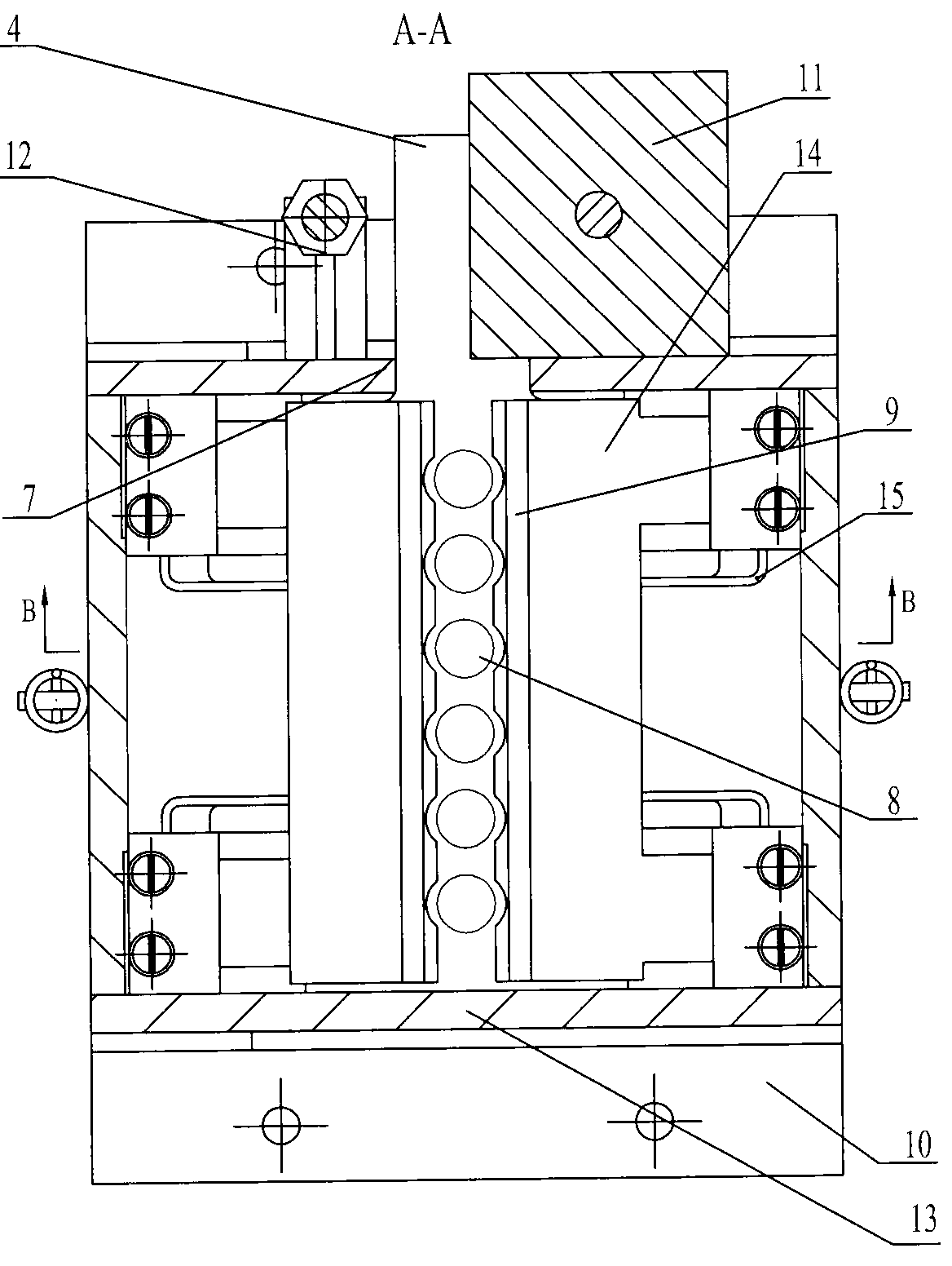 Electromagnetic wedge-shaped bidirectional rope gripper