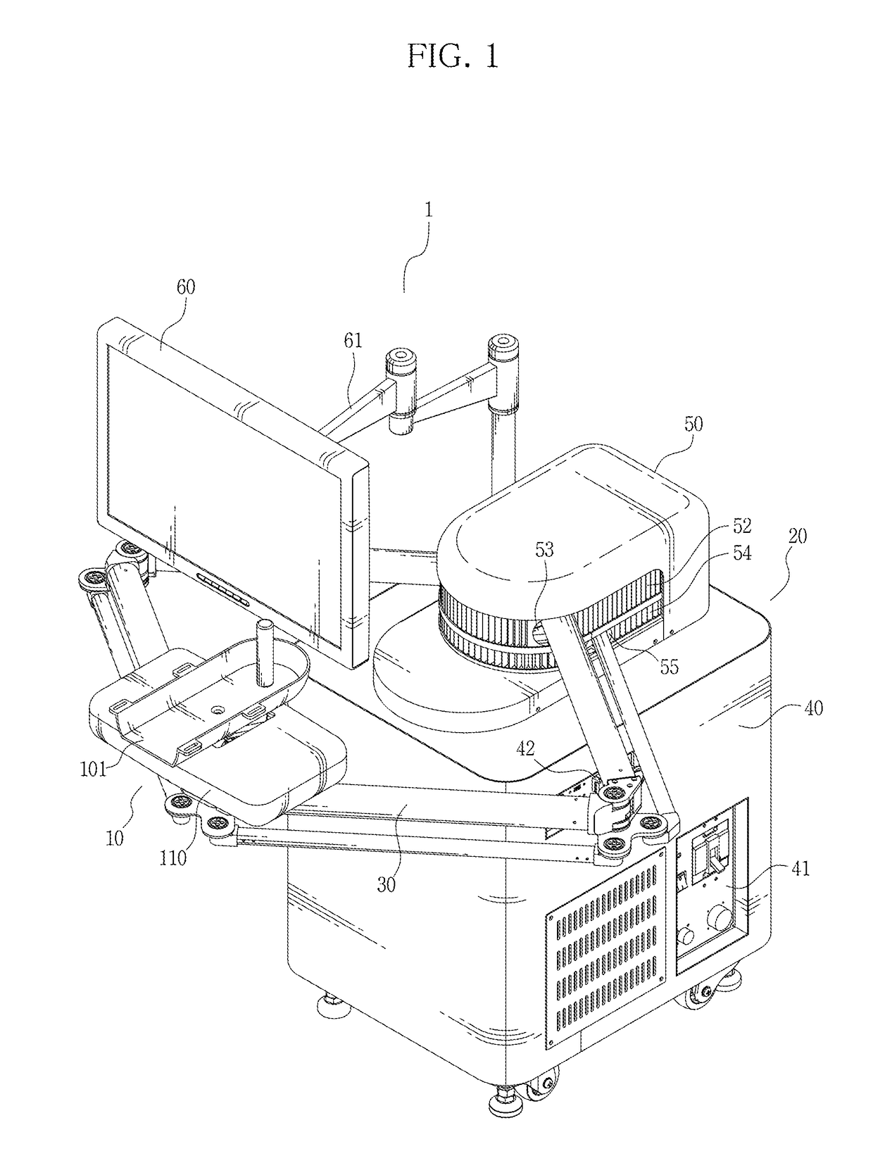 Device for upper-limb rehabilitation