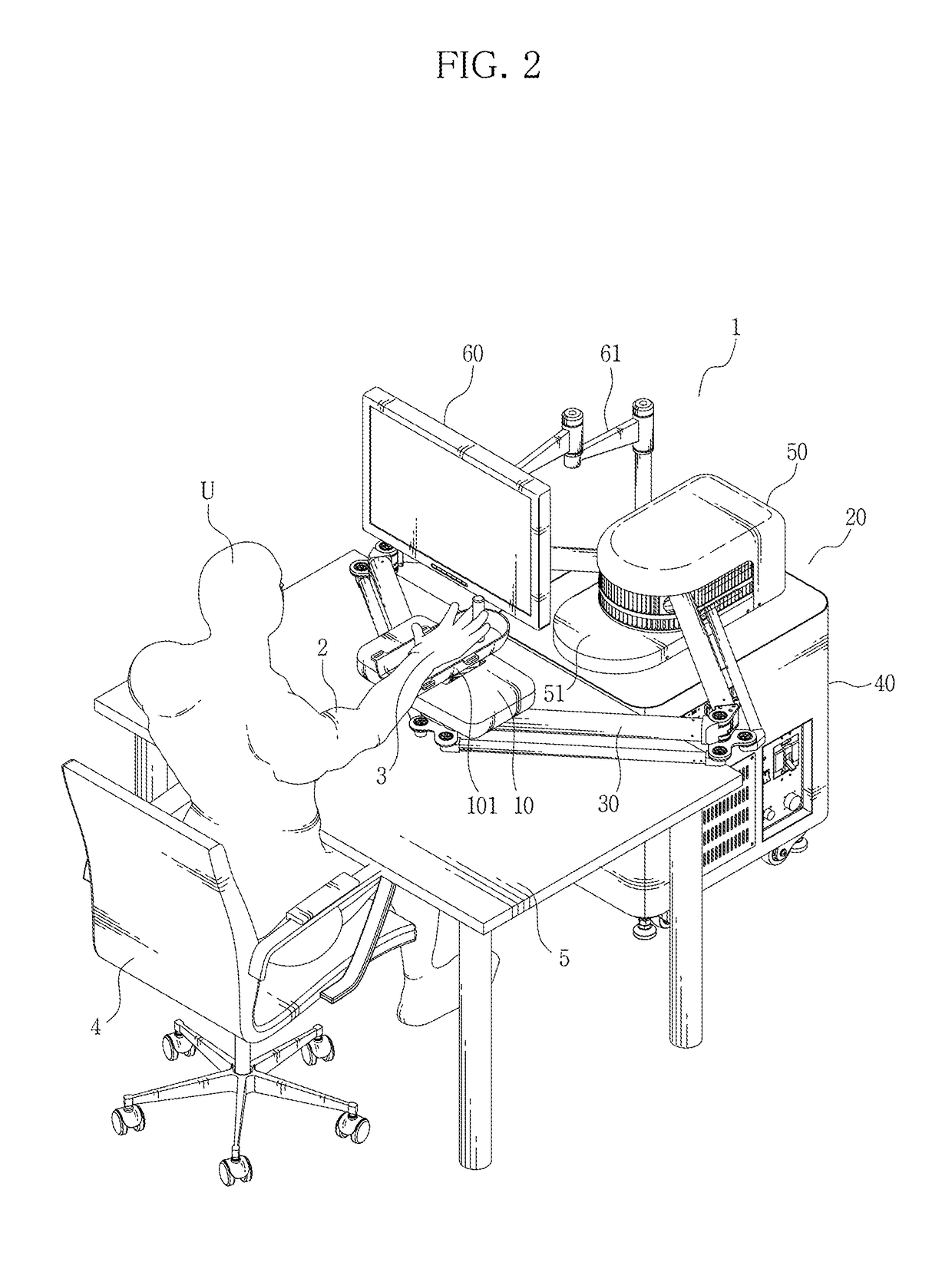 Device for upper-limb rehabilitation