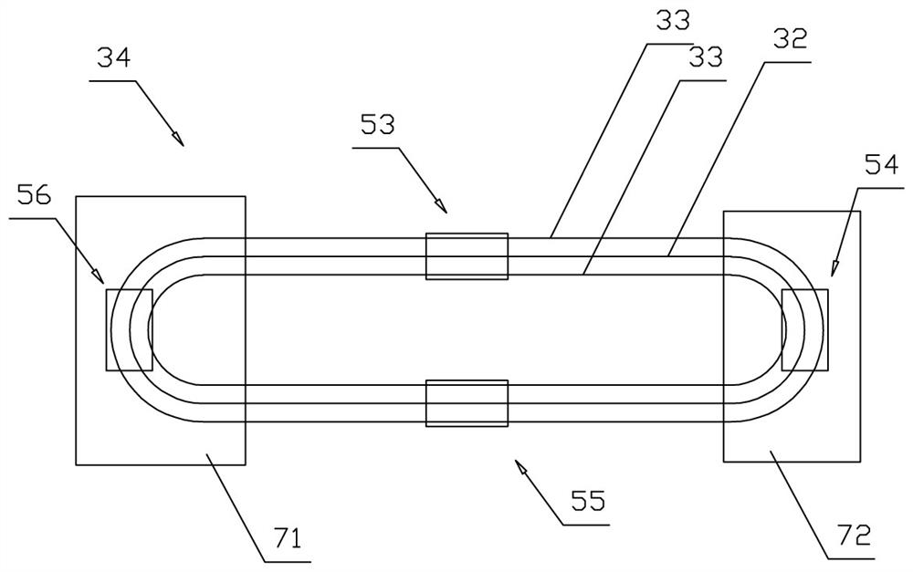 High-transport-capacity and high-efficiency rail transport vehicle and totally-closed breeding system