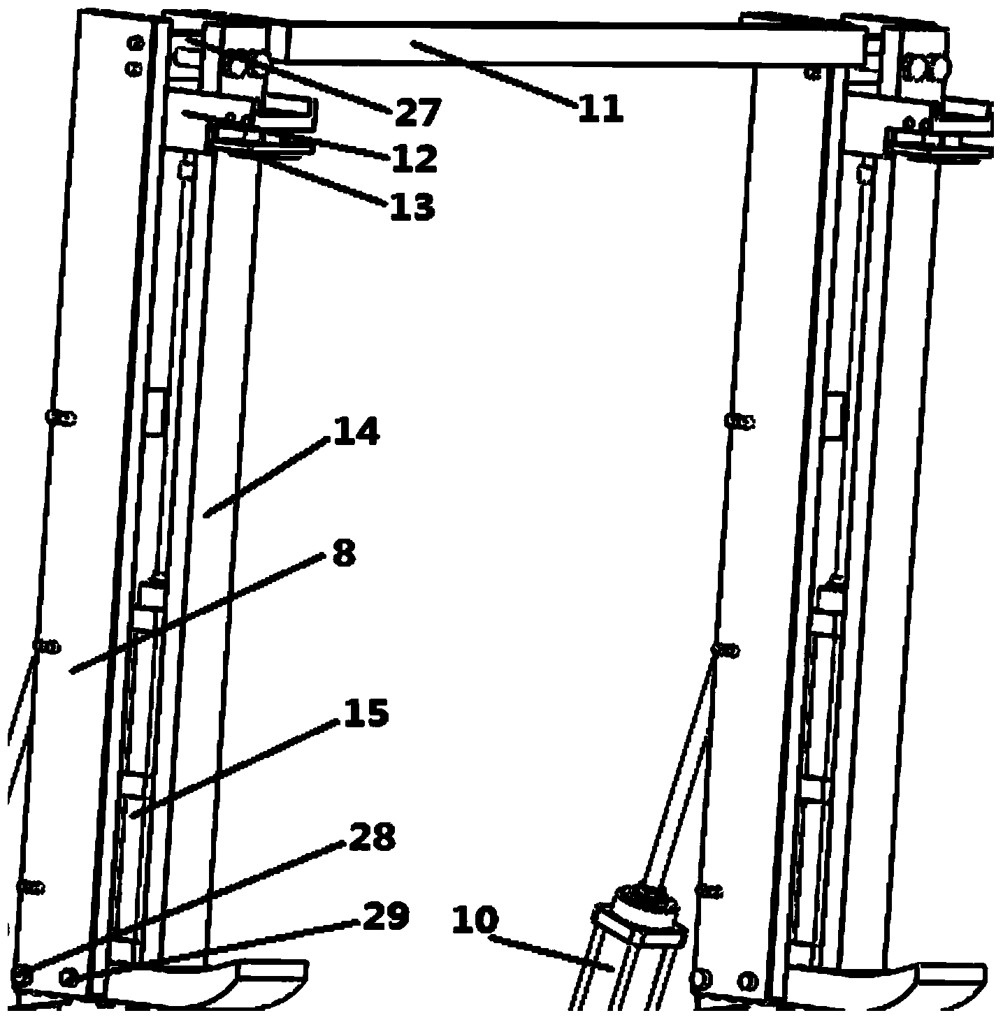 Automatic turnover machine