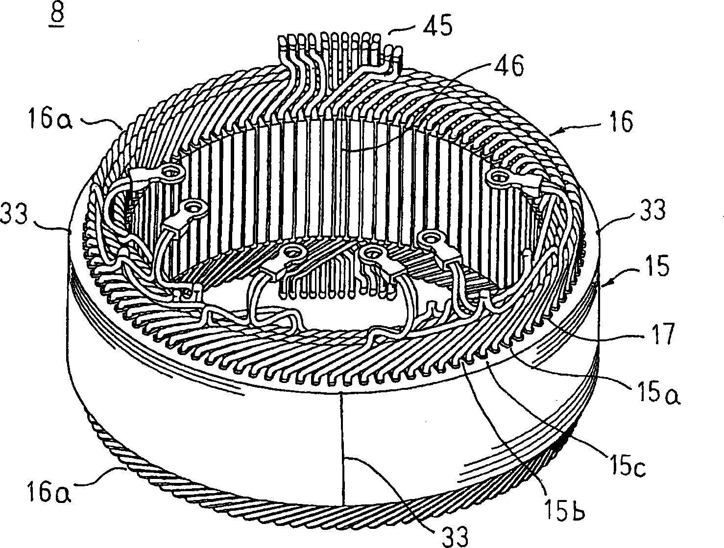 Electric rotating machine