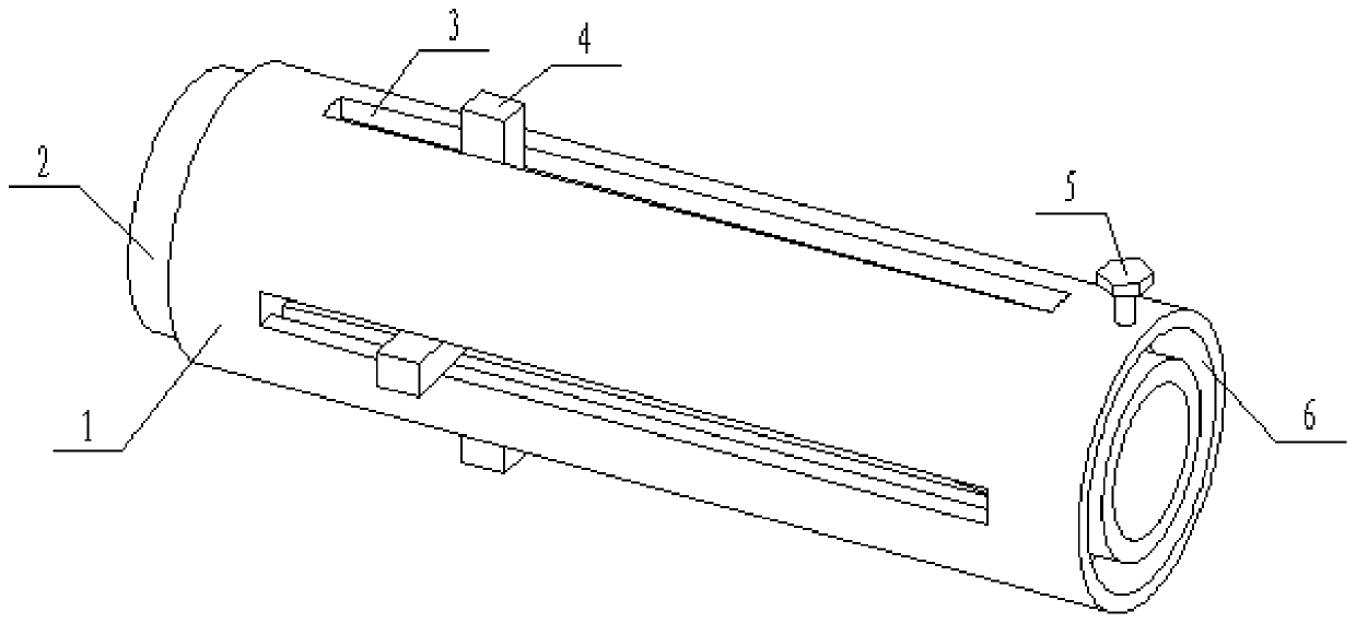 A mold for stabilizing the welding quality of optical fiber stainless steel casing