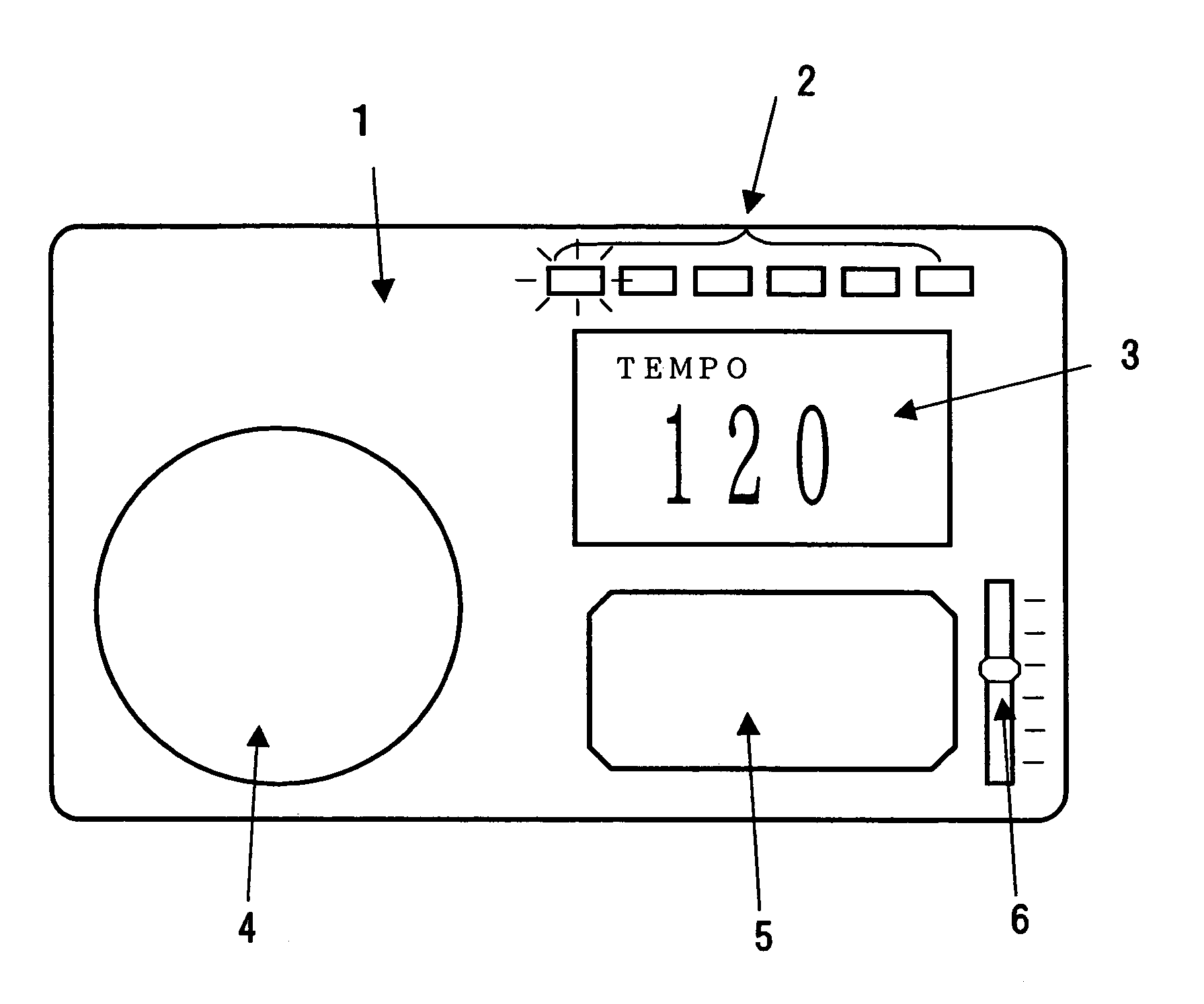 Electronic metronome