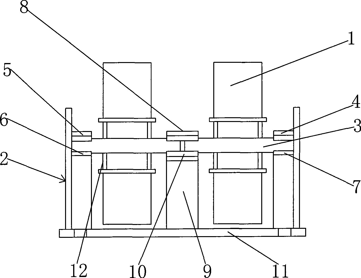 Barrate type rubber fender