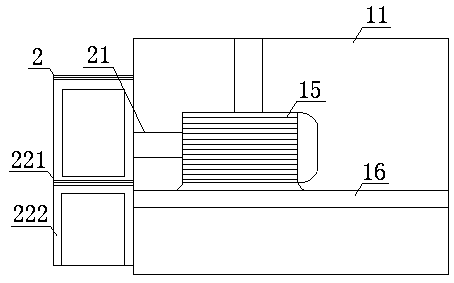 Indoor ceramic tile laying device for building