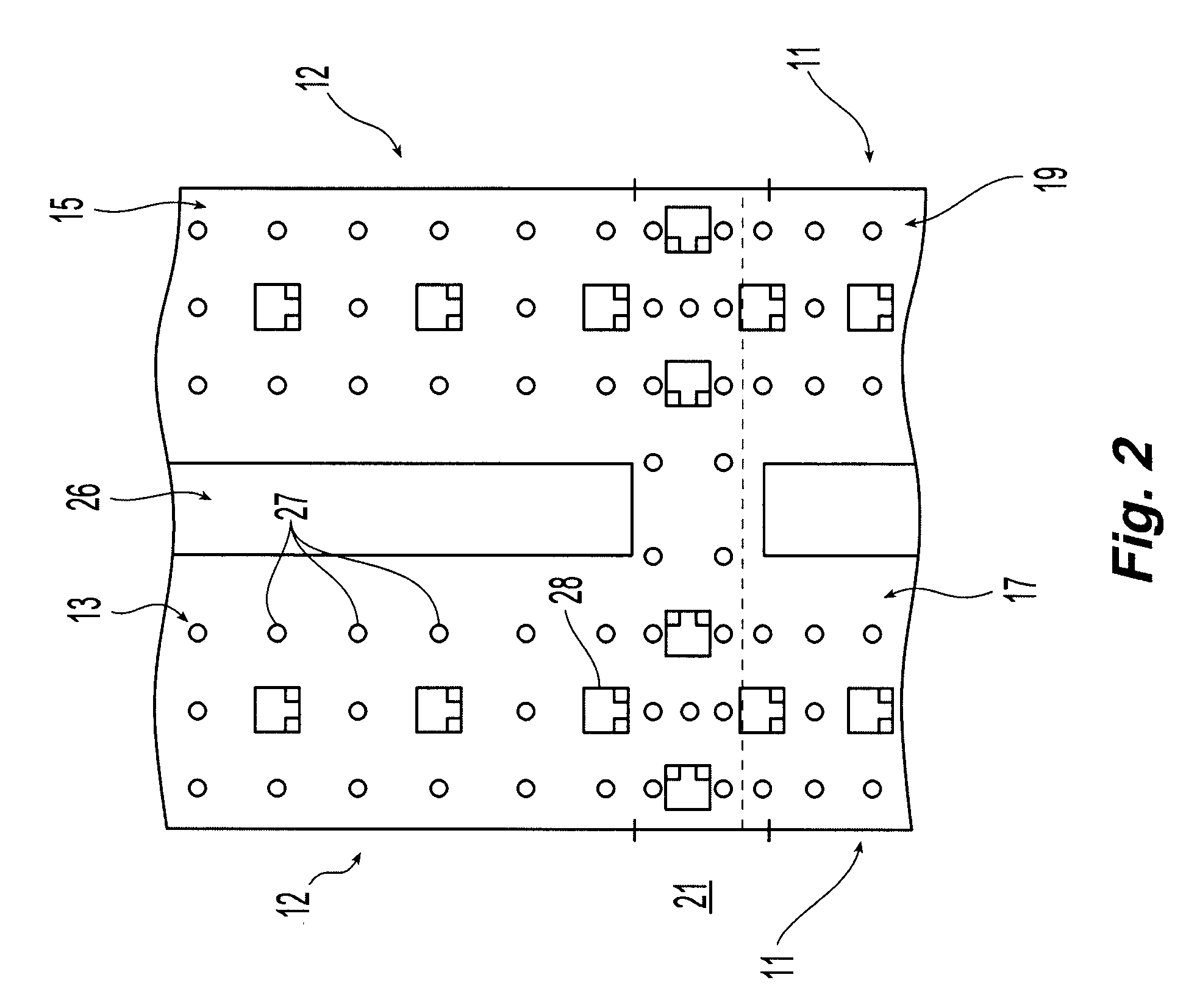 Power drive unit with unit load device sensor