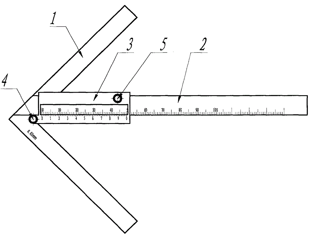 Round pipe end surface lineation machine