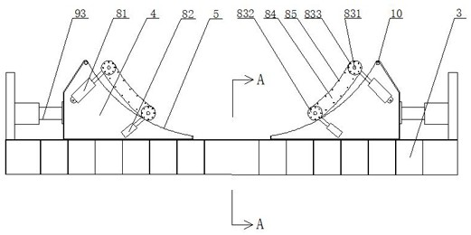 A multifunctional heavy-duty support device for wind power monopile and its control method