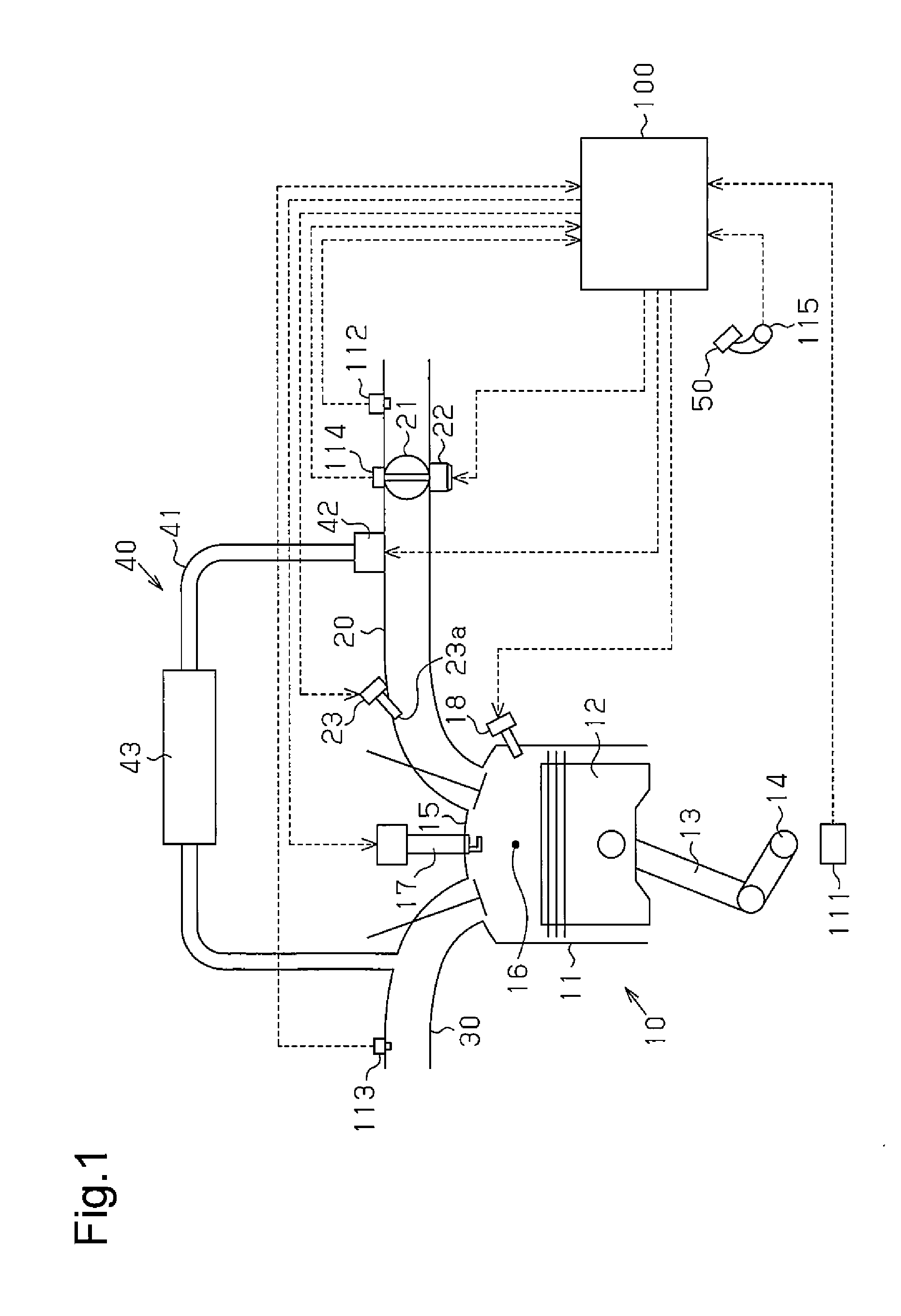 Internal combustion engine control device