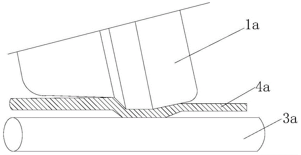 Sizing and rolling process of thick-walled seamless steel pipe by two-roller cross-rolling mill