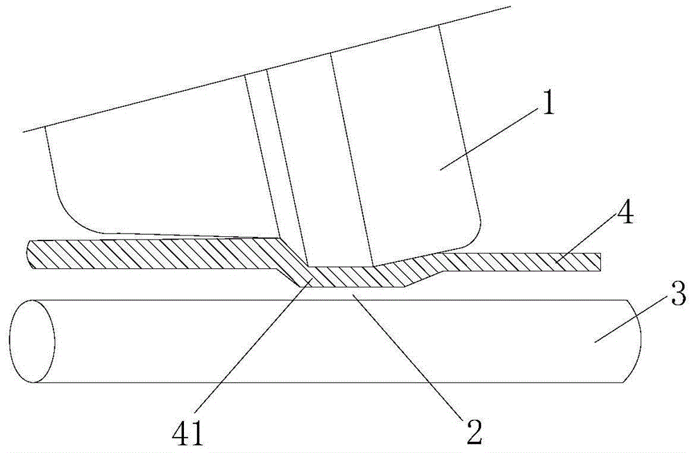 Sizing and rolling process of thick-walled seamless steel pipe by two-roller cross-rolling mill