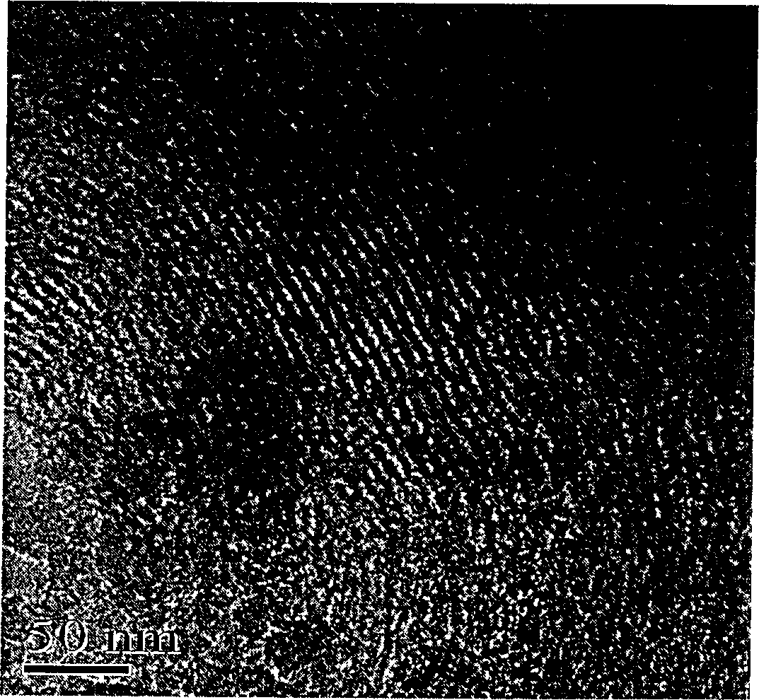 Mesoporous biological glass fiber material and its prepn and application