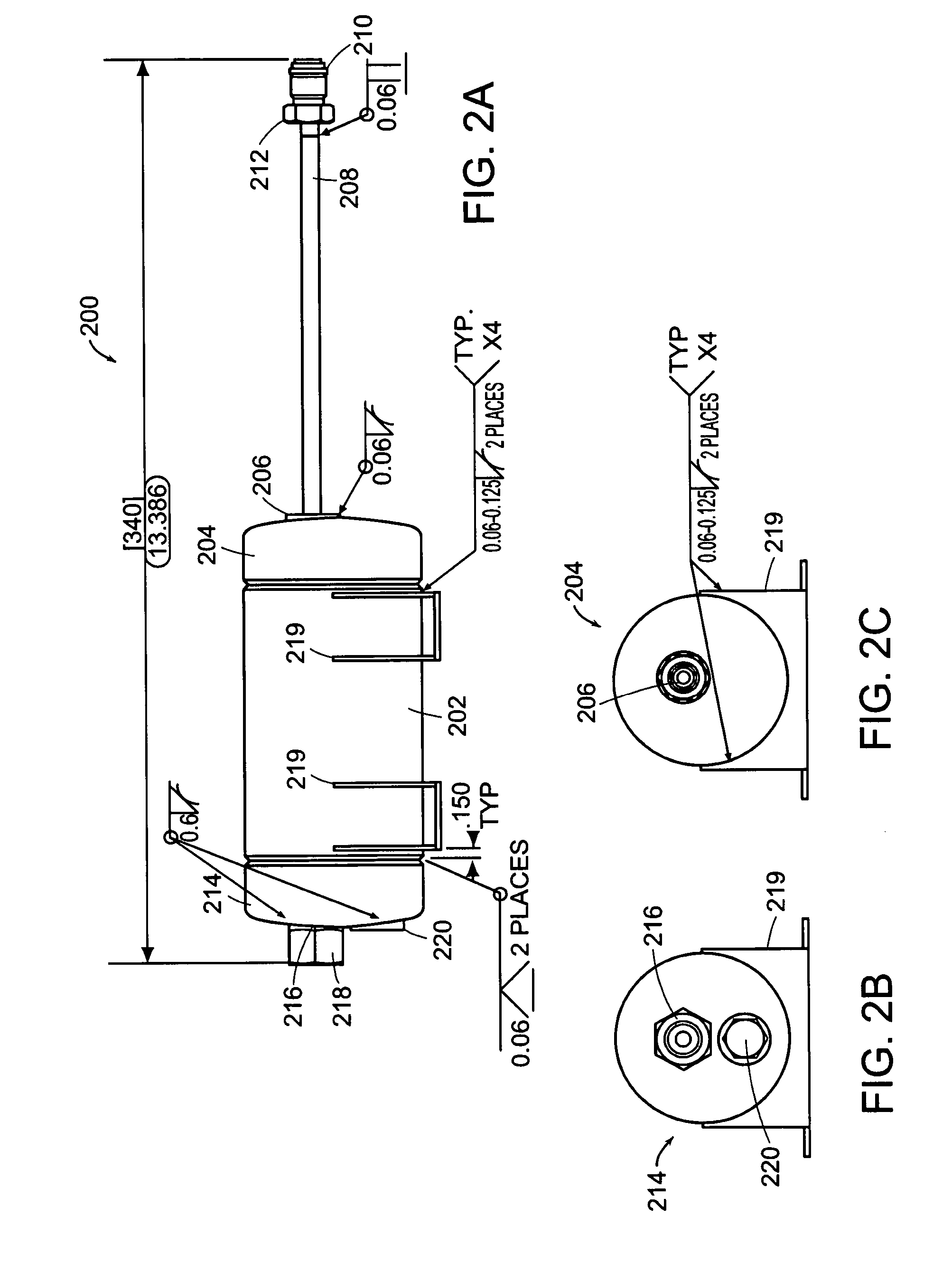 Reactive gas filter