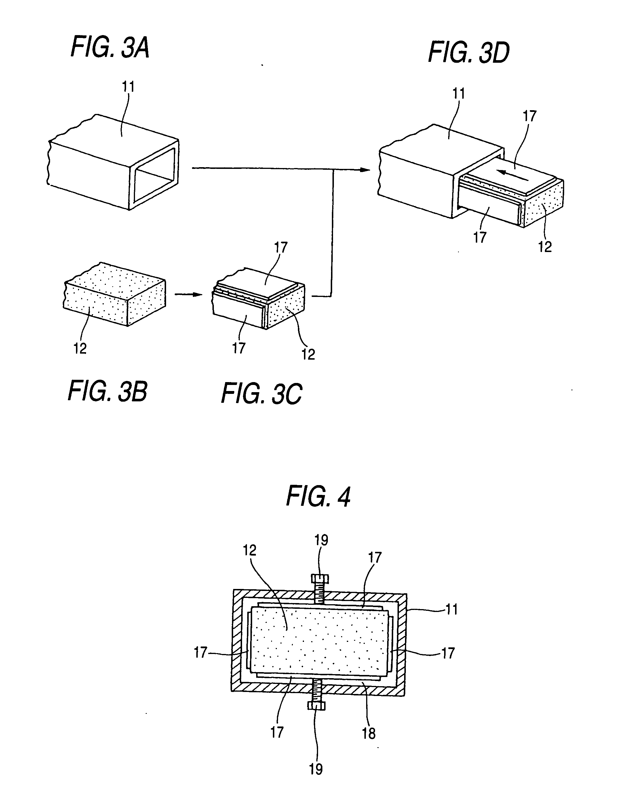 Filling structure