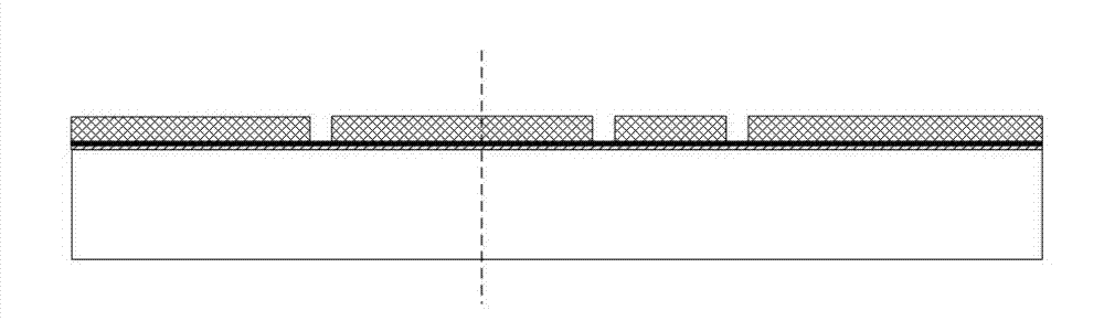 Testing structure for corrosion time of sacrificial layer and preparation method of MEMS (Micro-electromechanical System) device