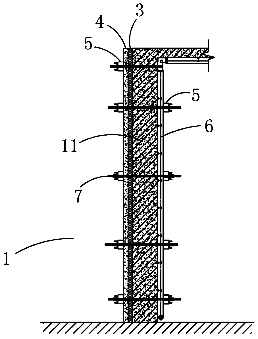 Plastering-free construction method for fabricated building