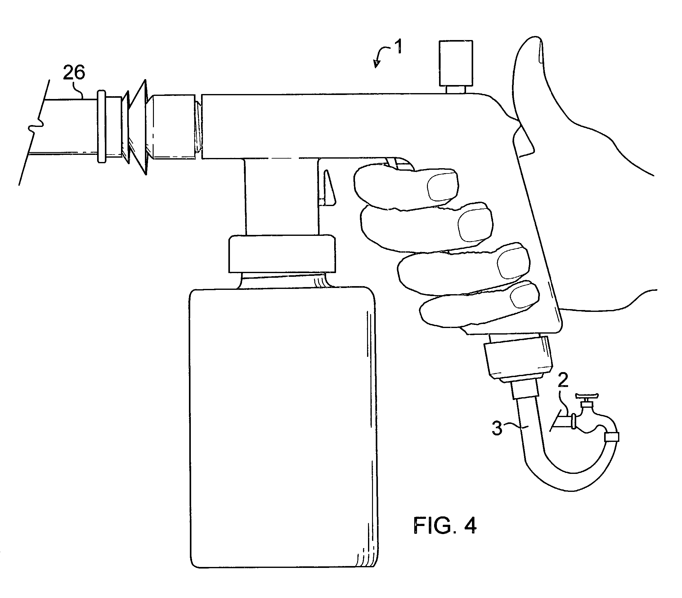 Scuba gear sanitizing method