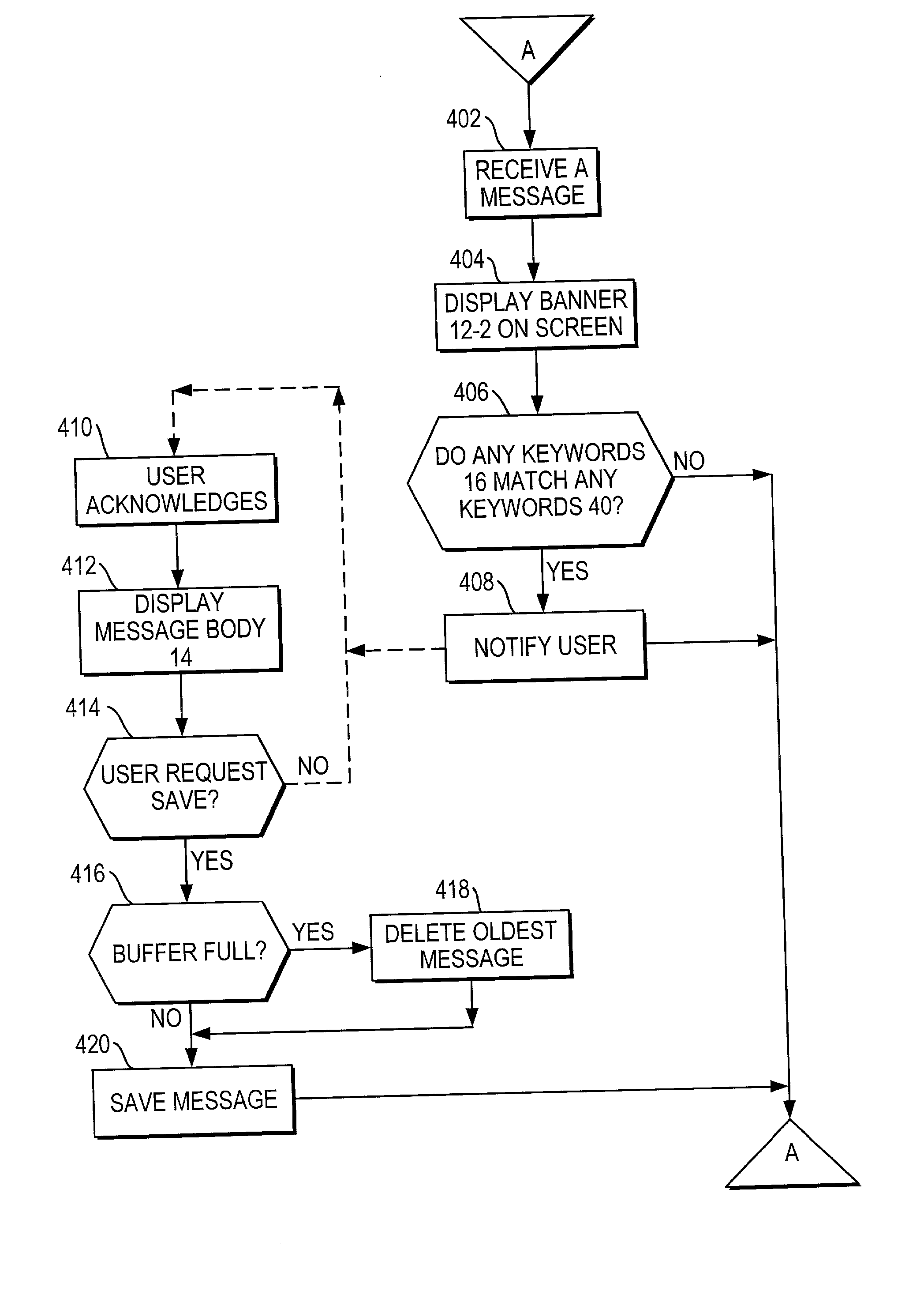 Push content filtering