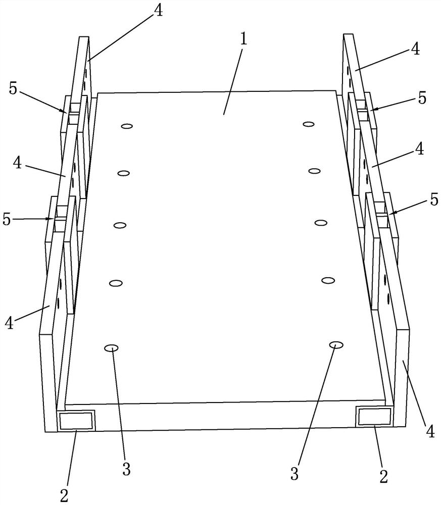 Drainage structure for off-site vehicle identification system cabinet and construction method thereof