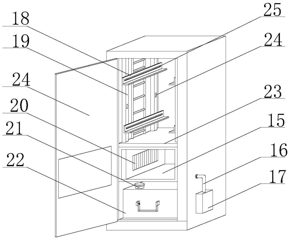 Computer server cabinet system