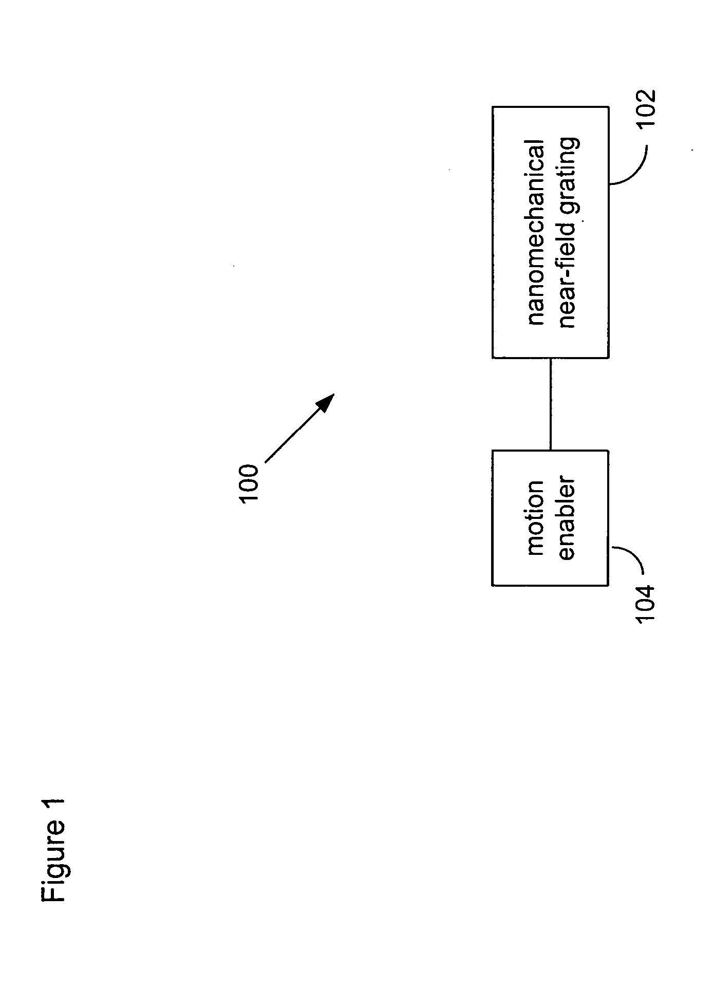 Apparatus comprising a tunable nanomechanical near-field grating and method for controlling far-field emission