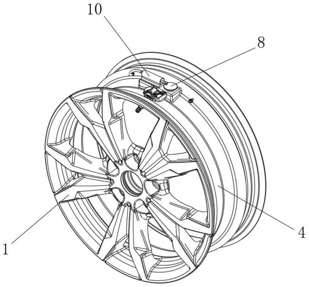 Tire pressure information acquisition equipment and operation system thereof