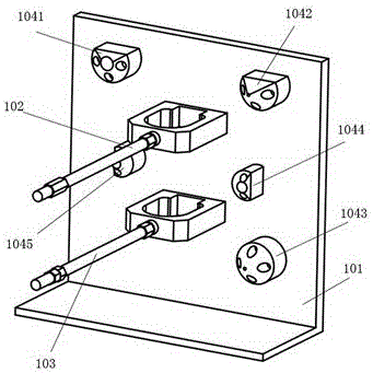 Fixture for machining engine cylinder end surface and crankshaft hole