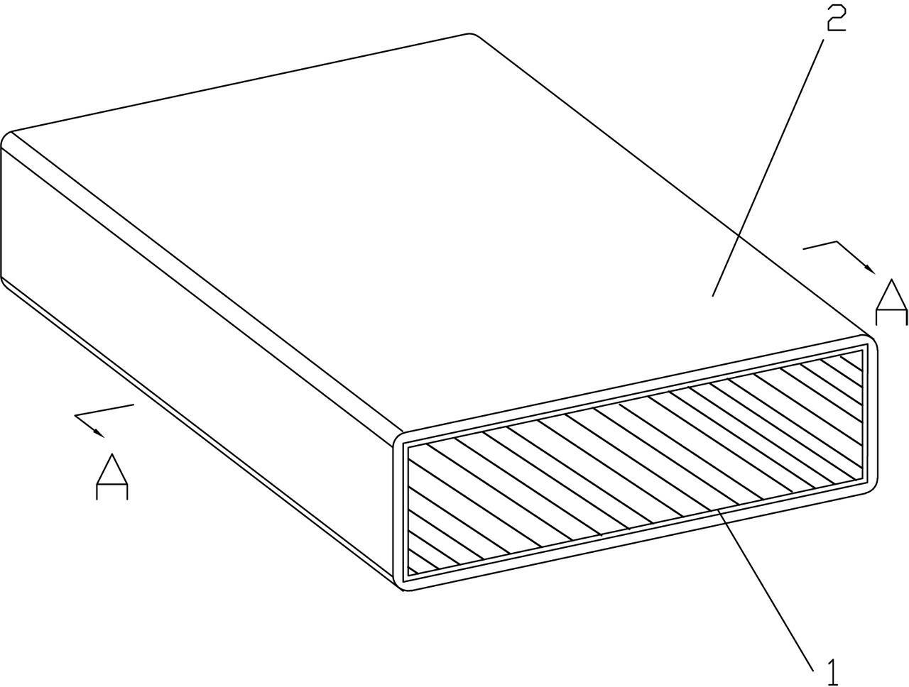 Composite shell of lithium ion battery