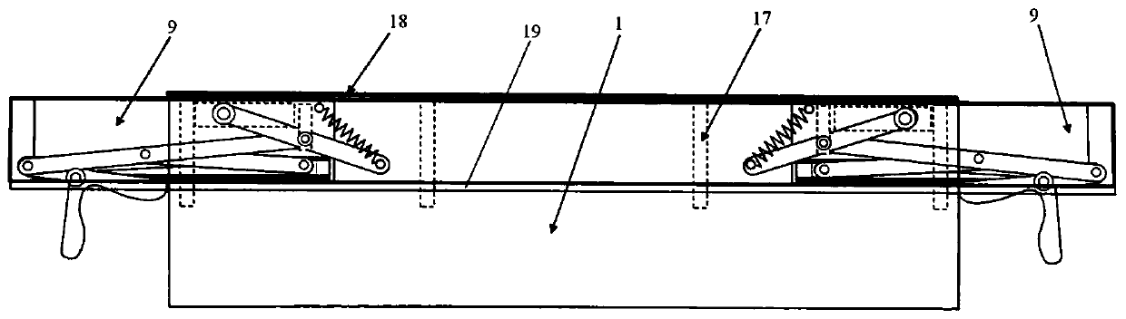 Platform gap connection device