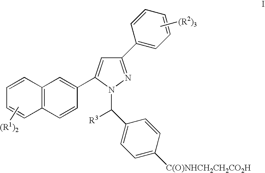 Pyrazole derivatives, compositions containing such compounds and methods of use