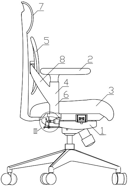 a lumbar seat