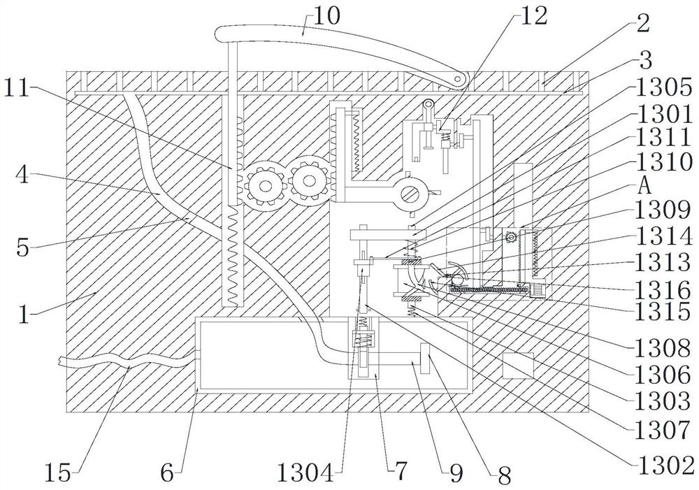 Automatic wheel cleaning device