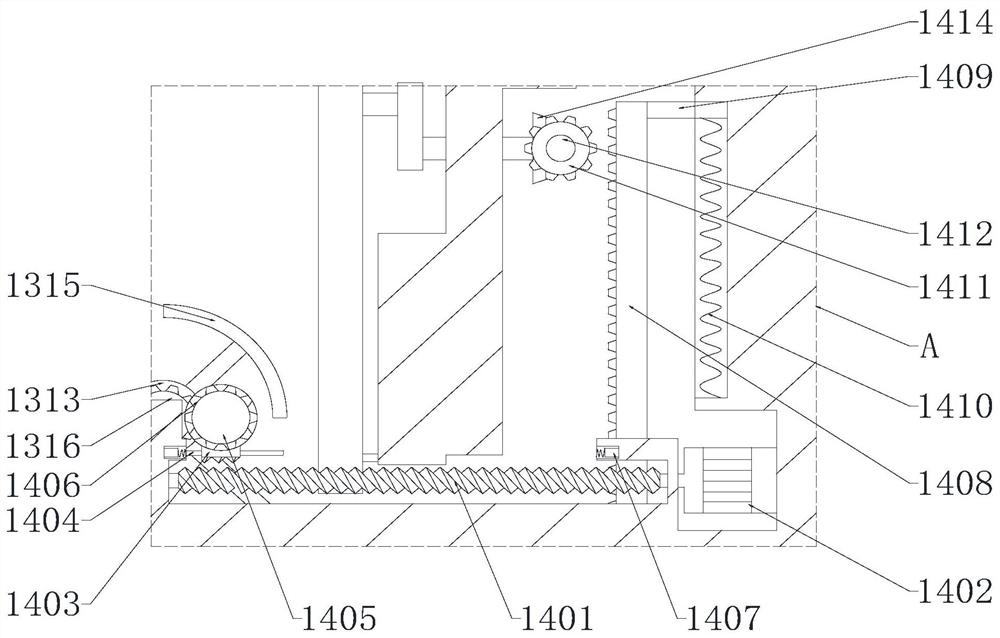 Automatic wheel cleaning device