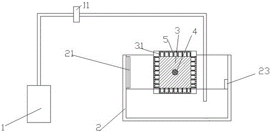 Medicinal Cotton Treatment Method Using Intermittent Open Valve and Shaft Height Adjustment Device